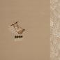 Preview: Baumwolljersey Lazy Jungle Faultier Panel ca. 50cm Camel by Mrs. Mint Design von Swafing